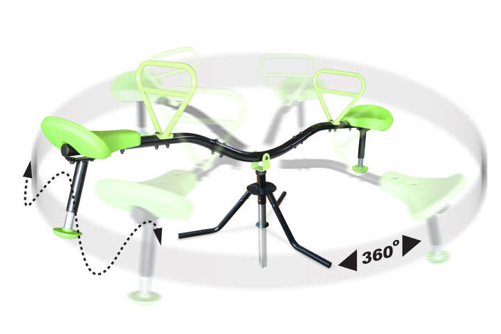 EXIT TOYS Kreisende Wippe Spinner